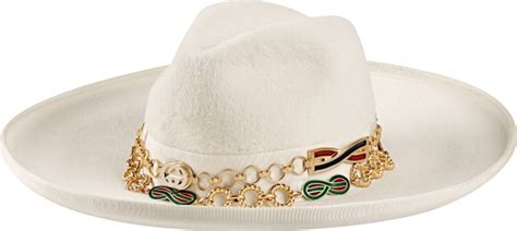 cowboy hate gucci|white double chain cowboy hat.